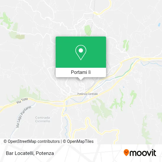Mappa Bar Locatelli