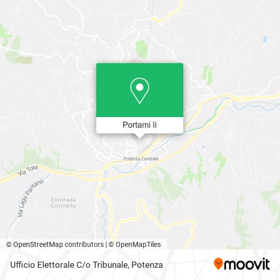 Mappa Ufficio Elettorale C / o Tribunale