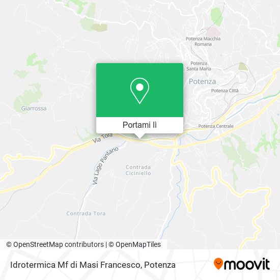 Mappa Idrotermica Mf di Masi Francesco