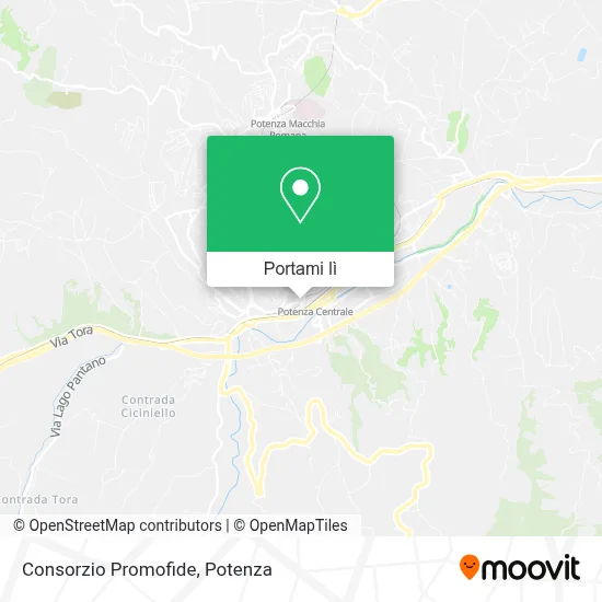 Mappa Consorzio Promofide