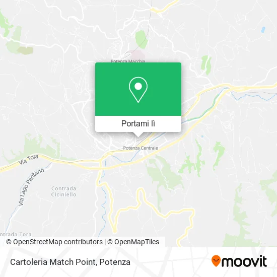 Mappa Cartoleria Match Point