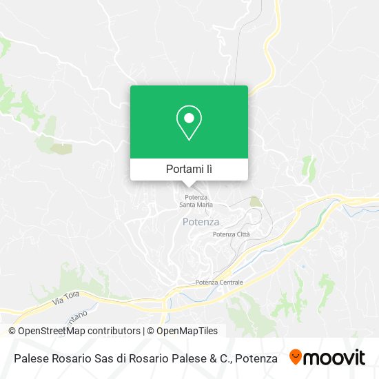 Mappa Palese Rosario Sas di Rosario Palese & C.