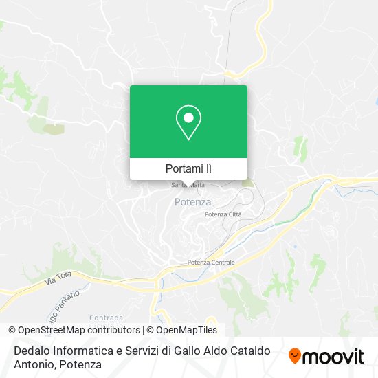 Mappa Dedalo Informatica e Servizi di Gallo Aldo Cataldo Antonio