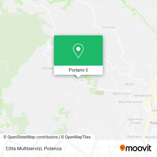 Mappa Citta Multiservizi