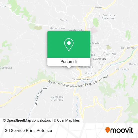 Mappa 3d Service Print