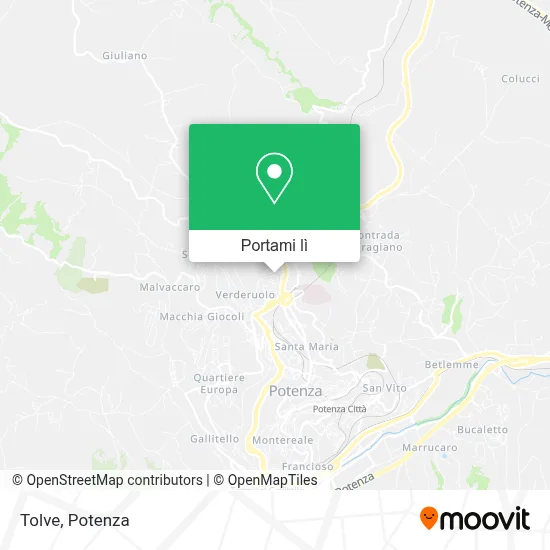 Mappa Tolve