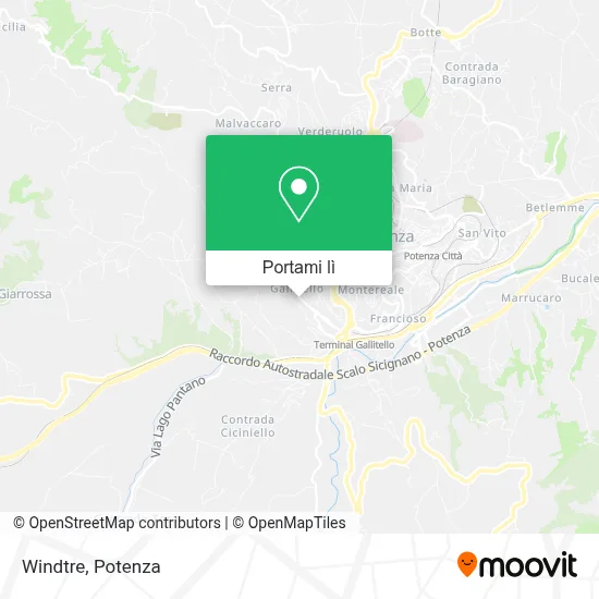 Mappa Windtre