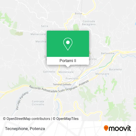 Mappa Tecnephone