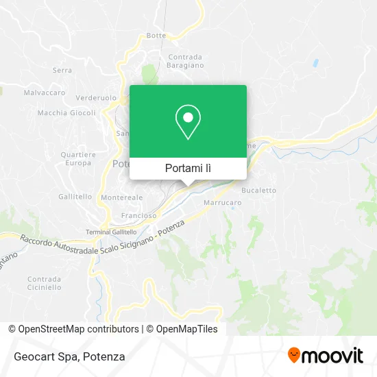 Mappa Geocart Spa