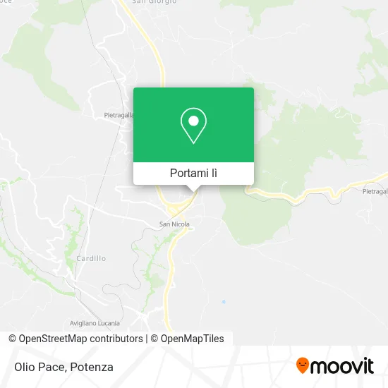 Mappa Olio Pace