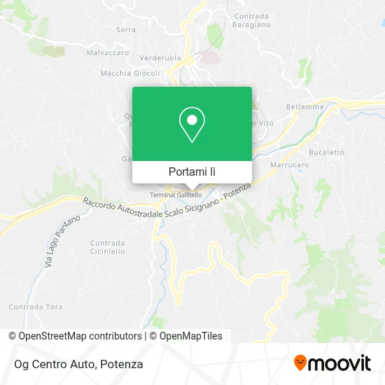 Mappa Og Centro Auto
