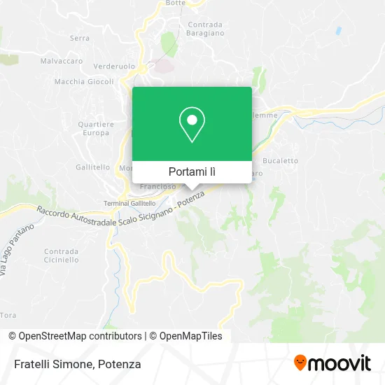 Mappa Fratelli Simone
