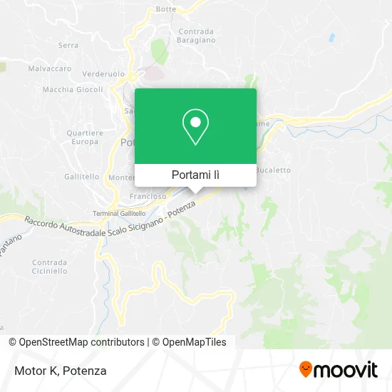 Mappa Motor K