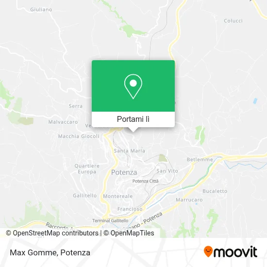 Mappa Max Gomme