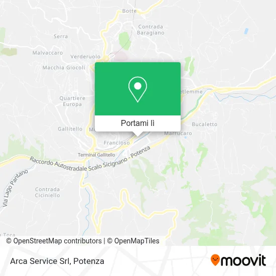 Mappa Arca Service Srl