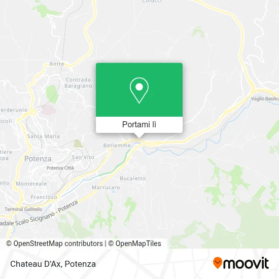 Mappa Chateau D'Ax