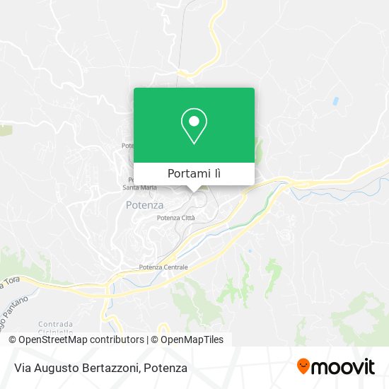 Mappa Via Augusto Bertazzoni