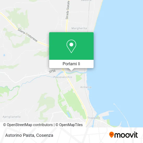 Mappa Astorino Pasta