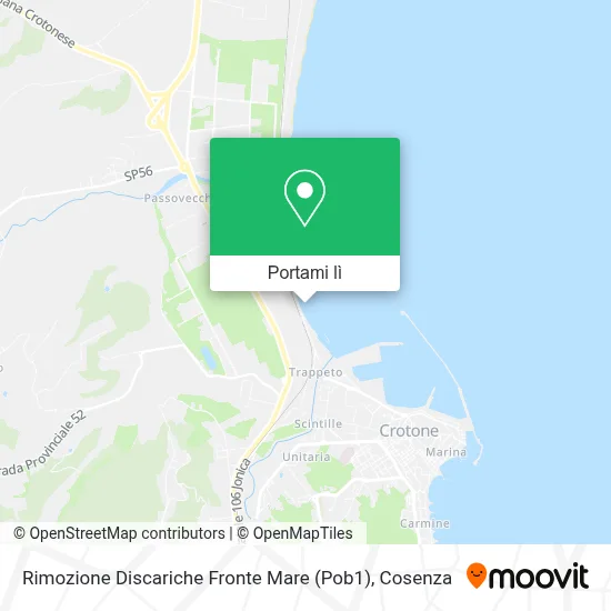 Mappa Rimozione Discariche Fronte Mare (Pob1)