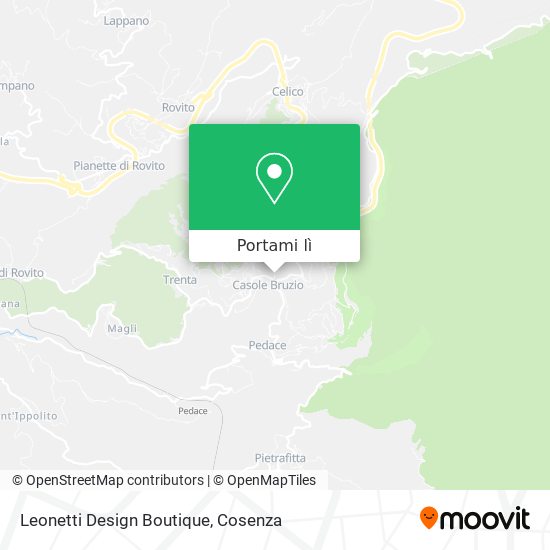 Mappa Leonetti Design Boutique