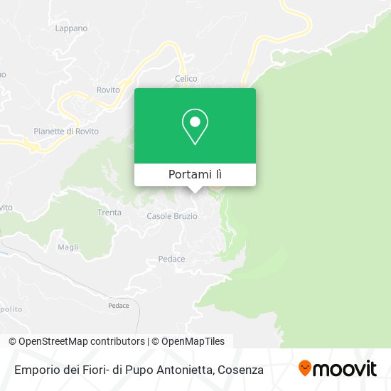 Mappa Emporio dei Fiori- di Pupo Antonietta