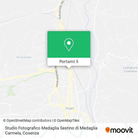 Mappa Studio Fotografico Medaglia Sestino di Medaglia Carmela