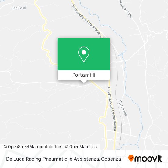 Mappa De Luca Racing Pneumatici e Assistenza