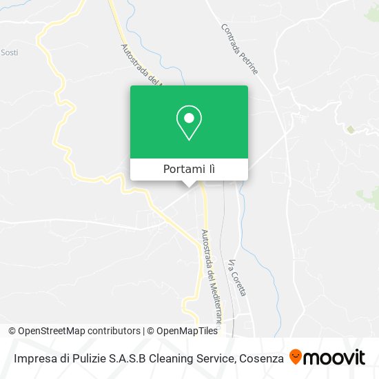 Mappa Impresa di Pulizie S.A.S.B Cleaning Service