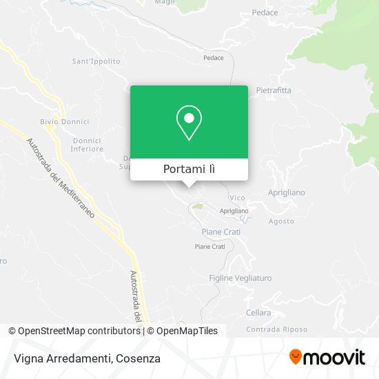 Mappa Vigna Arredamenti