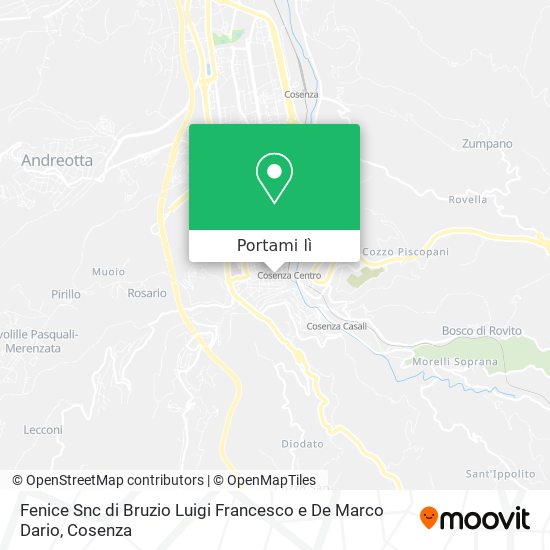 Mappa Fenice Snc di Bruzio Luigi Francesco e De Marco Dario