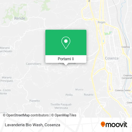 Mappa Lavanderia Bio Wash