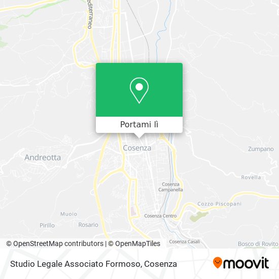 Mappa Studio Legale Associato Formoso