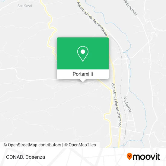 Mappa CONAD
