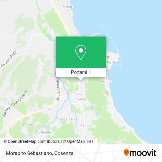 Mappa Morabito Sebastiano