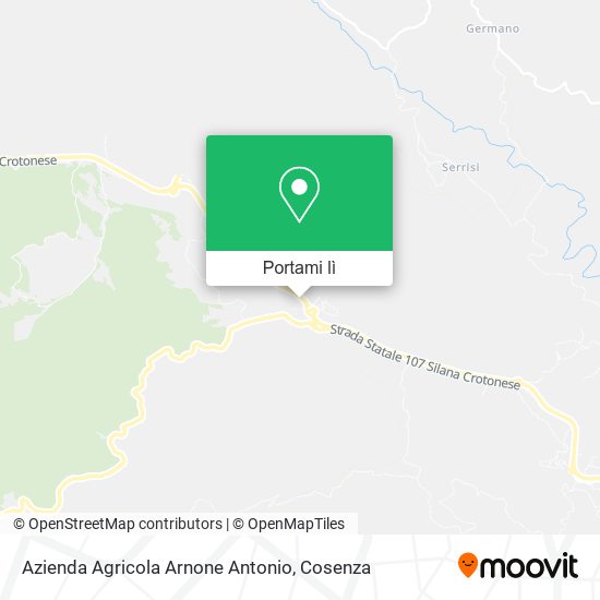 Mappa Azienda Agricola Arnone Antonio
