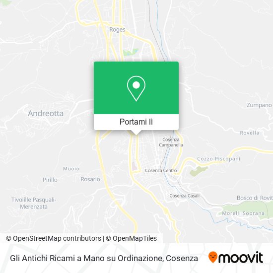 Mappa Gli Antichi Ricami a Mano su Ordinazione