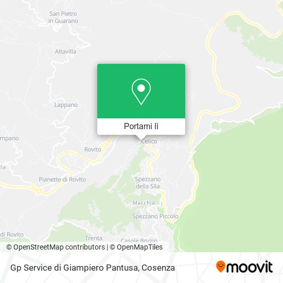 Mappa Gp Service di Giampiero Pantusa