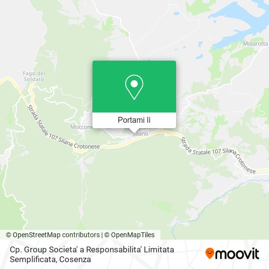 Mappa Cp. Group Societa' a Responsabilita' Limitata Semplificata