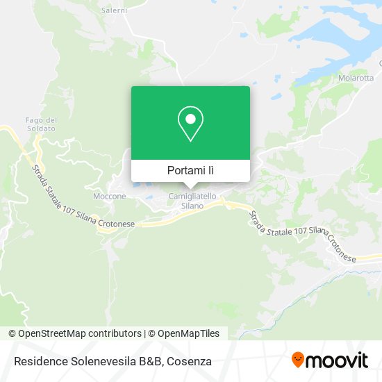 Mappa Residence Solenevesila B&B