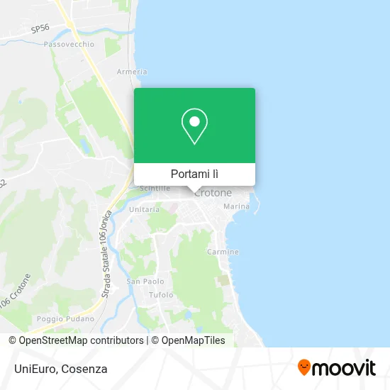 Mappa UniEuro