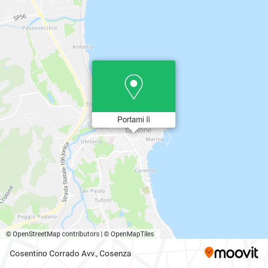 Mappa Cosentino Corrado Avv.