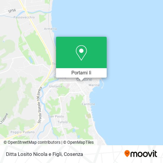 Mappa Ditta Losito Nicola e Figli