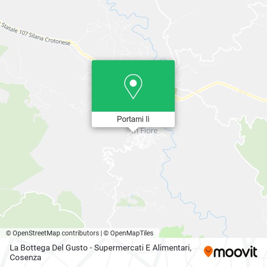 Mappa La Bottega Del Gusto - Supermercati E Alimentari