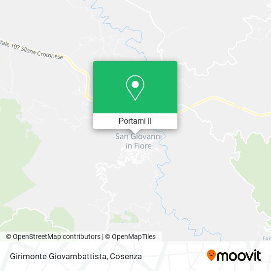 Mappa Girimonte Giovambattista