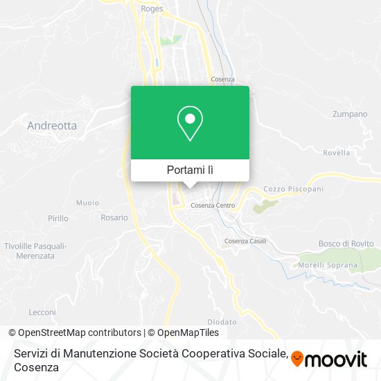 Mappa Servizi di Manutenzione Società Cooperativa Sociale