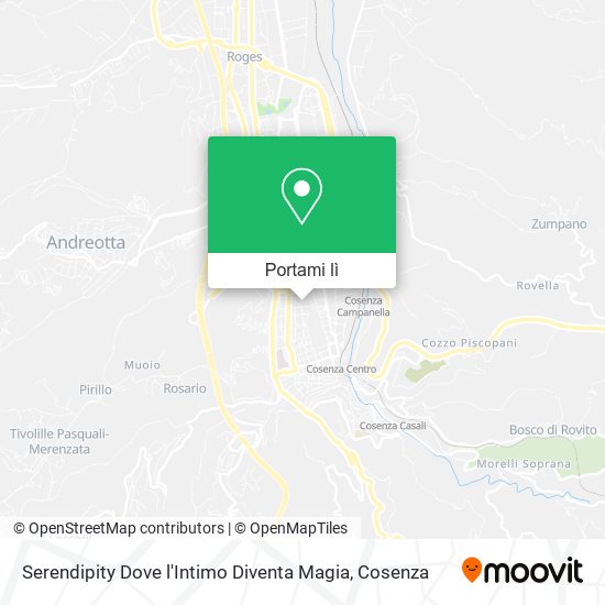 Mappa Serendipity Dove l'Intimo Diventa Magia