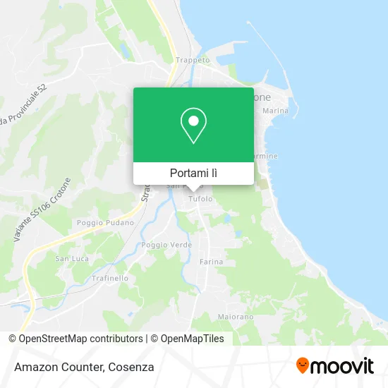 Mappa Amazon Counter