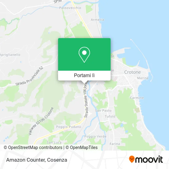 Mappa Amazon Counter