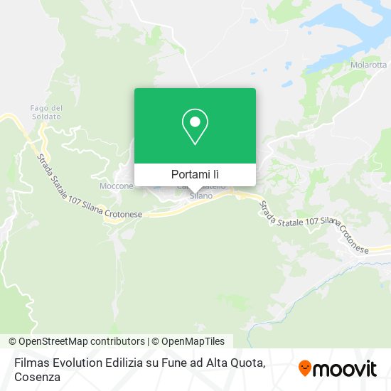 Mappa Filmas Evolution Edilizia su Fune ad Alta Quota