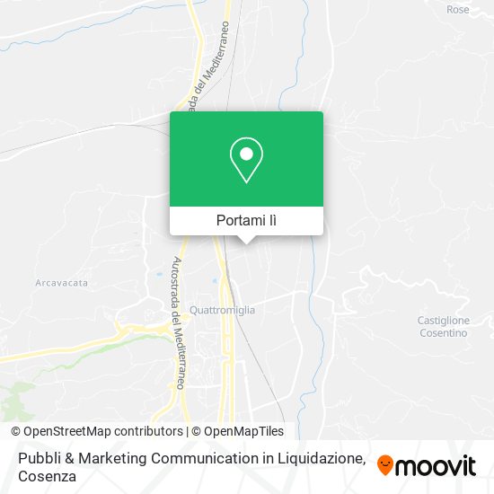 Mappa Pubbli & Marketing Communication in Liquidazione